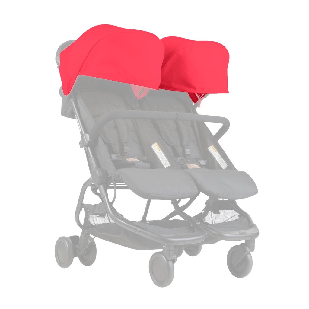mountain buggy nano duo replacement sunhoods_ruby