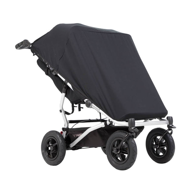 Mountain Buggy duet with double custom fit black out cover_default