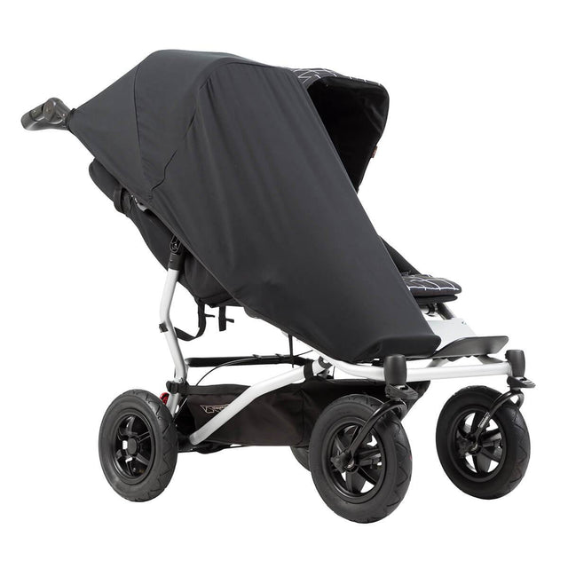 Mountain Buggy duet single custom fit black out cover_default