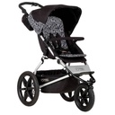 Mountain Buggy terrain stroller in black and white graphite colour_graphite