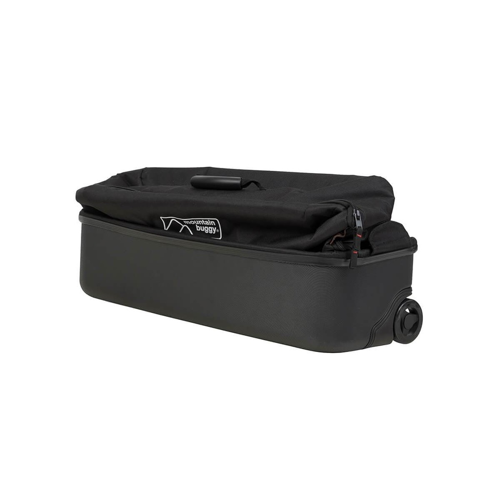 Mountain Buggy travel solution XL travel bag in compact fold in colour black_black