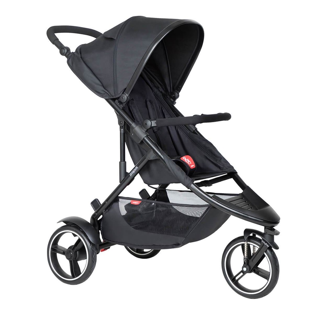 phil&teds dot buggy with no liner 3/4 view