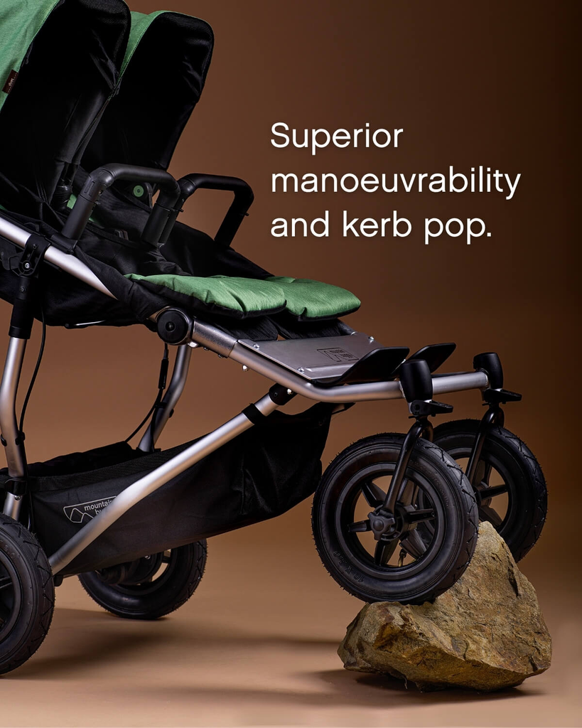 mountain-buggy-duet-buggy-Heritage-Matcha-Superior-manoeuvrability-and-kerb-pop.webp