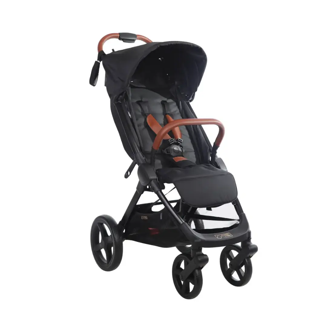 nano urban stroller with both wheel sets