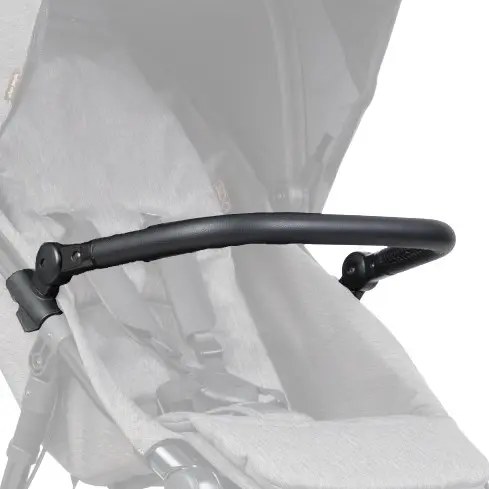 bumper bar for urban jungle™ luxury herringbone (black leather)