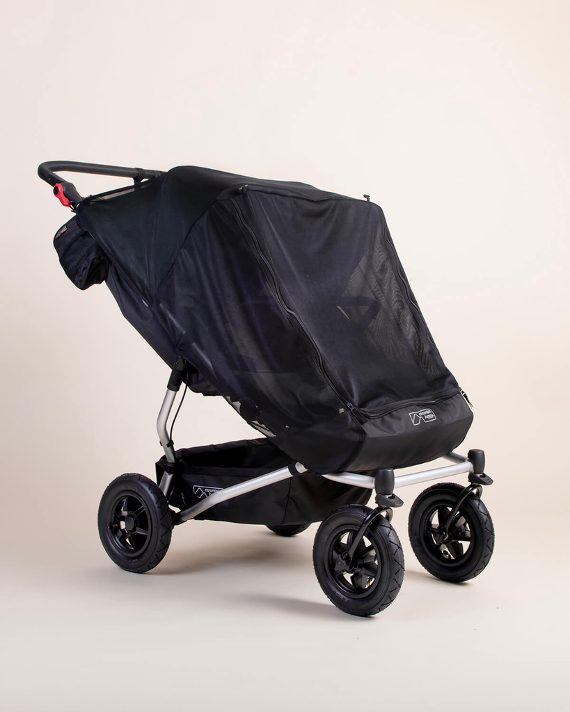 duet™ buggy v4 double sun UV bug mesh & blackout cover set
