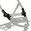 replacement buggy frame hinge set black (left & right) for luxury collection